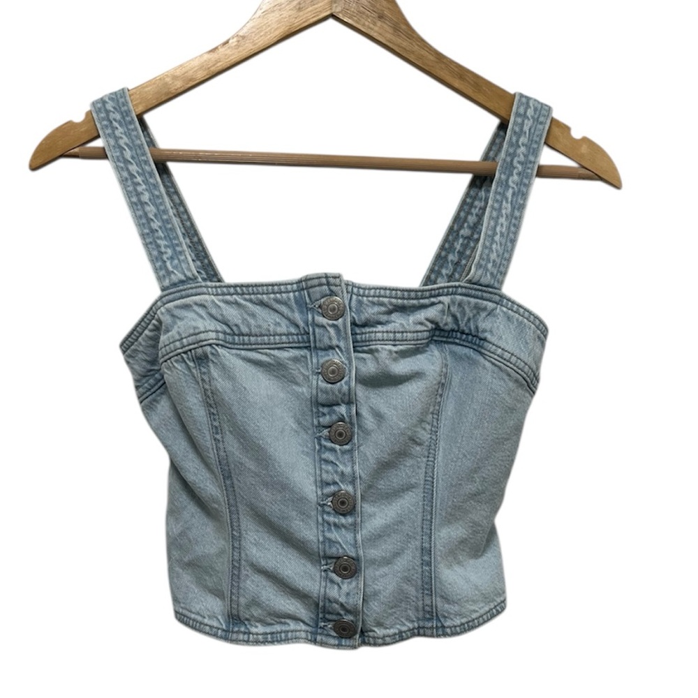 LEVI’S Denim Corset Top Size Small